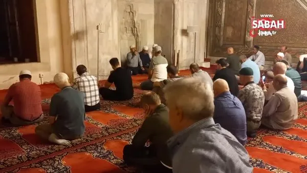 Edirne’de Mevlit Kandilinde camiler doldu | Video