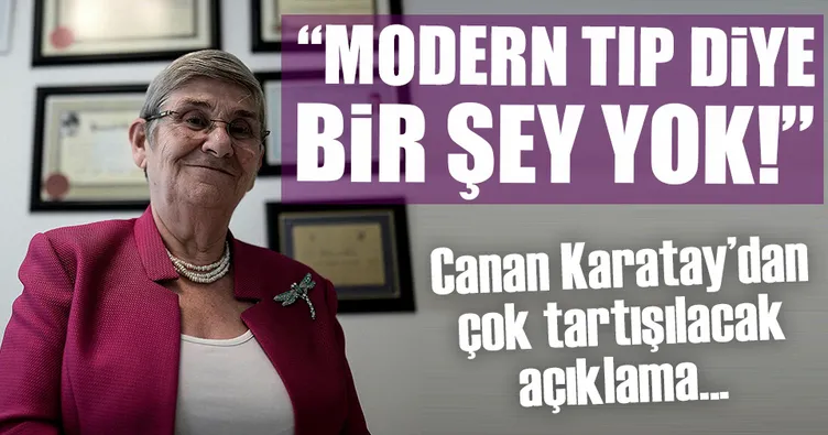 Modern tıp diye bir şey yok!