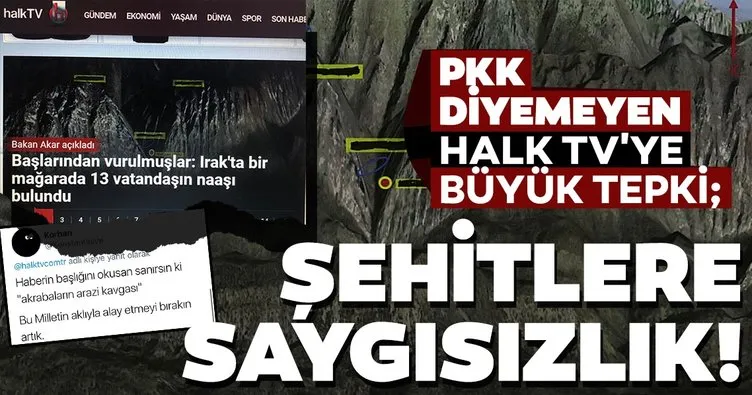 HALK TV terör örgütü PKK’yı başlığa taşımadı! Sosyal medya ayağa kalktı