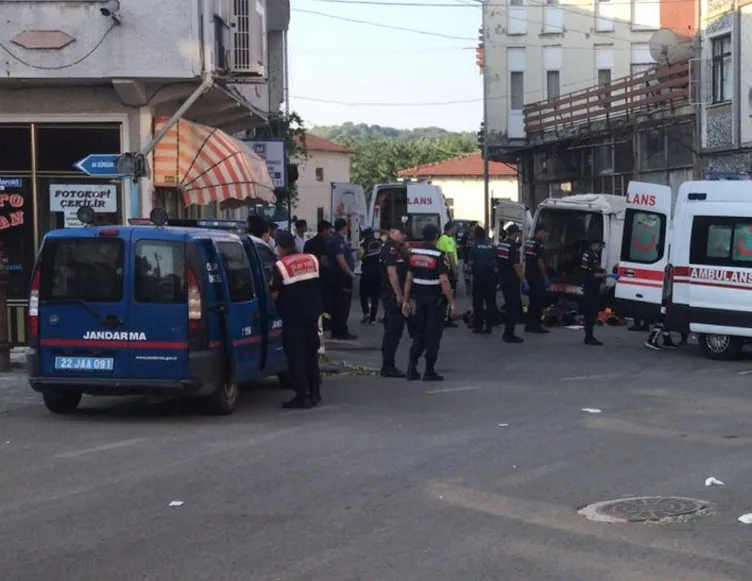 Son dakika: Edirne’de katliam gibi kaza!