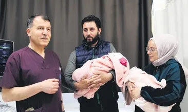 İkizlere anne karnında müdahale