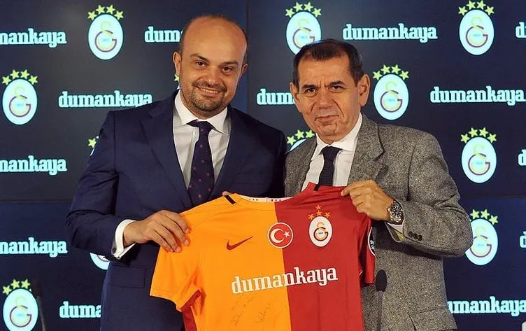 Galatasaray’ın yeni forma sponsoru Dumankaya