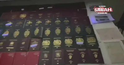 Sahte pasaport çetesi çökertildi… Yüzlerce sahte belge ele geçirildi