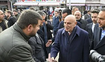 Cumhur İttifakı’nın Ankara Büyükşehir Belediye başkan adayı Altınok esnafı ziyareti etti