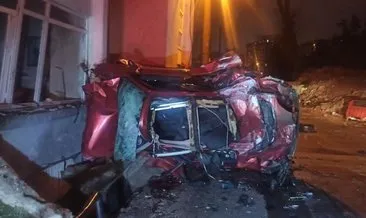 Ölüm rampasında feci kaza: 2 ölü, 1 yaralı #kocaeli