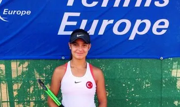 Genç milli tenisçi, Avrupa Şampiyonası’nda finalde