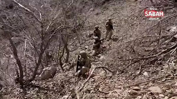 Operasyonda insan ait kemik parçaları bulundu! PKK’nın bir deposu daha imha edildi | Video