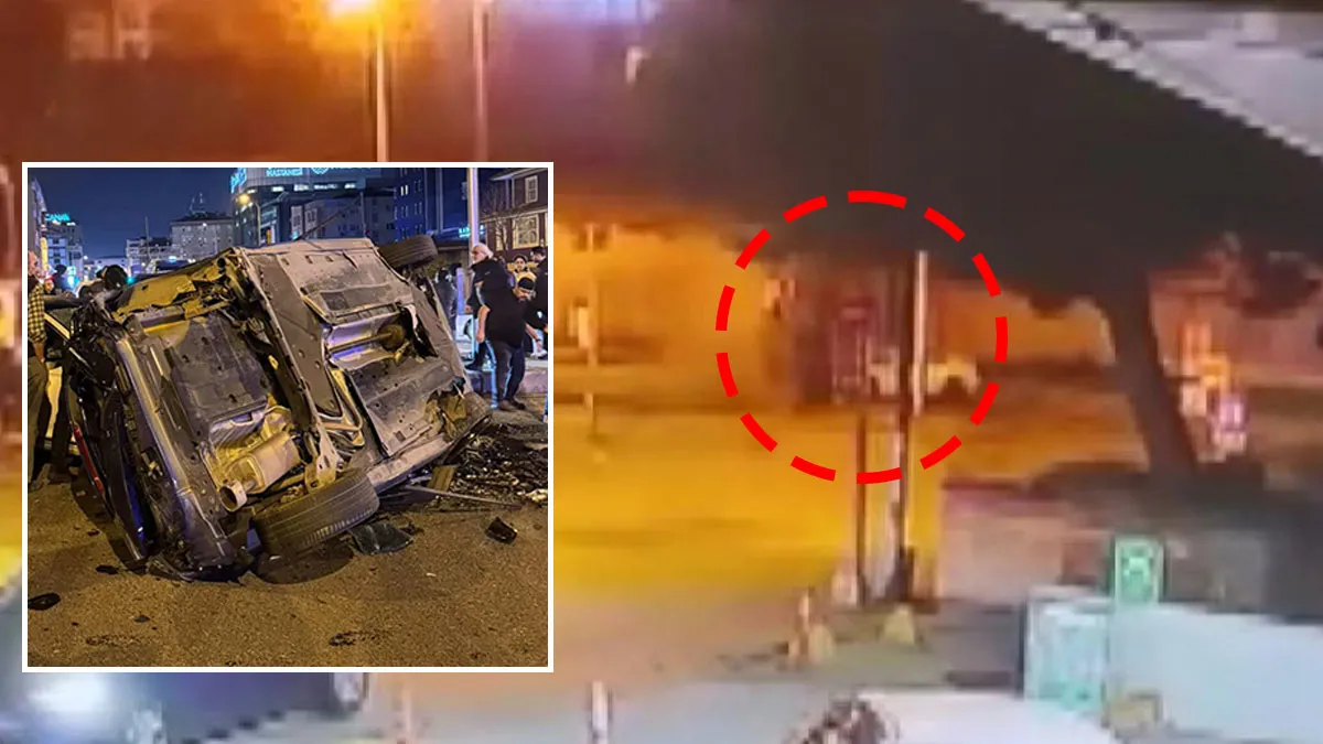 Üsküdar’da hız tutkusu pahalıya patladı! Feci çarpışma anbean kameraya yansıdı Üsküdar’da hız tutkusu pahalıya patladı! Feci çarpışma anbean kameraya yansıdı
