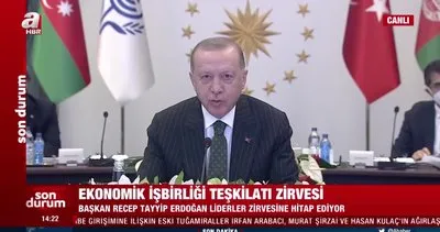 Başkan Erdoğan, Liderler Zirvesi’ne hitap etti | Video