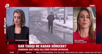 SON DAKİKA: İstanbul’da kar yağışı ne kadar sürecek? 15 Şubat 2021 Pazartesi Canlı yayında kar yağışı uyarısı | Video