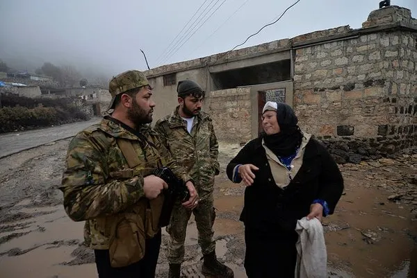Afrin'in köyünde sevinç gözyaşları!
