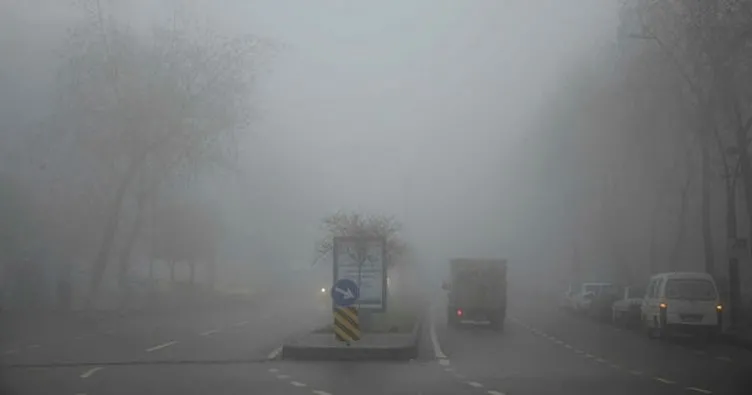Gaziantep’te yoğun sis