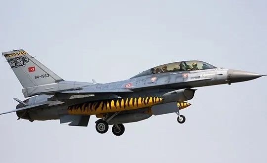 Türkiye'deki F-16 kazaları