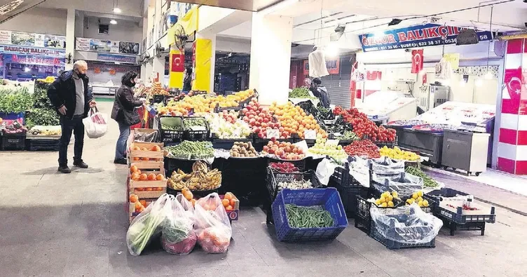 Başkentte çarşı pazar karıştı