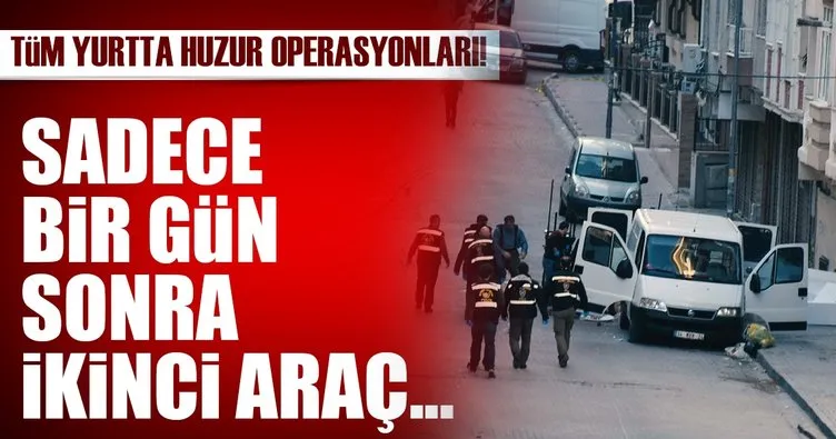 İstanbul’da ikinci bombalı araç yakalandığı ortaya çıktı