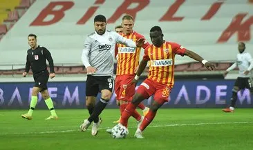 Kayseri’yi yenen Beşiktaş 81 hafta sonra lider oldu!