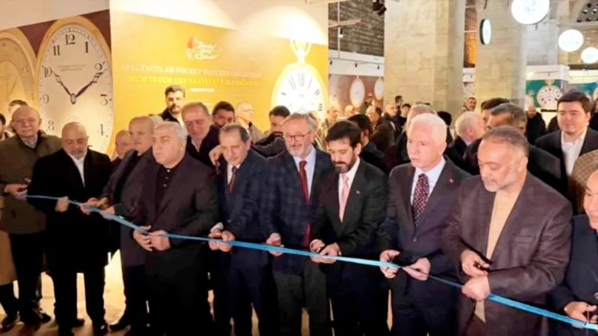 Zamanın 400 yıllık hikayesi Tophane-i Amire’de sergileniyor Zamanın 400 yıllık hikayesi Tophane-i Amire’de sergileniyor