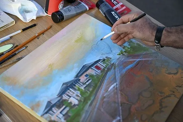 Cumhurbaşkanlığı Külliyesi’nde sıcak hava balonu etkinliği