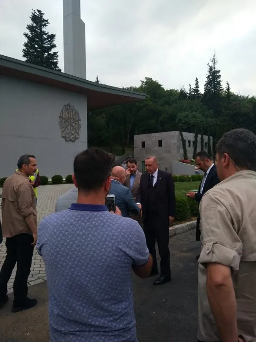 Başkan Erdoğan 15 Temmuz Hafıza Müzesini gezdi.