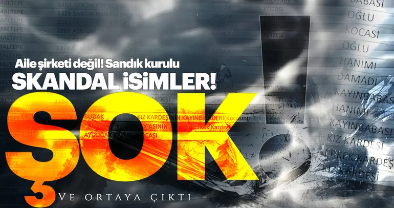 Sandık kurullarını aile Å?irketine çevirmiÅ?ler! İÅ?te sandıklardaki skandal isimler