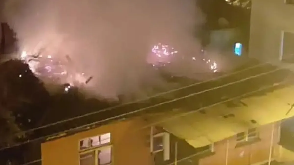 Samsun’da iki katlı evde yangın: 1 ölü