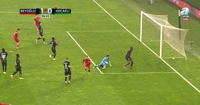 GOL | Türkiye Kupası: Beyoğlu Yeni Çarşı 1-0 Kocaelispor