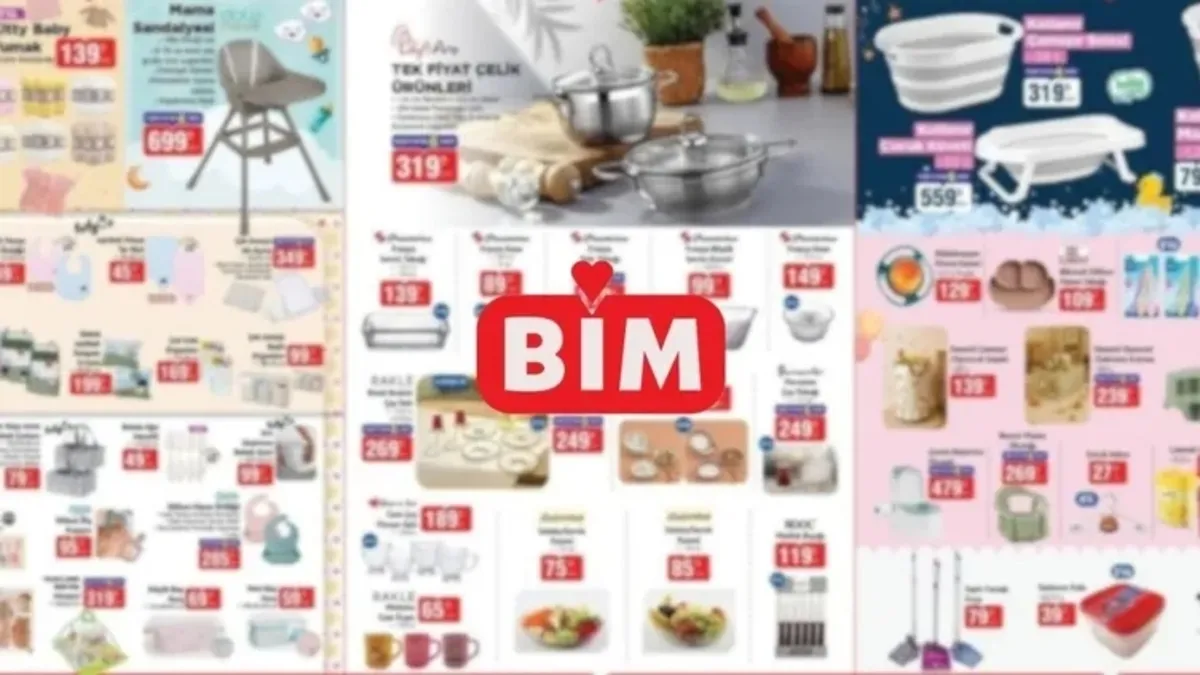 BİM AKTÜEL KATALOĞU 6 - 9 OCAK 2026 | Yeni yılın ilk fırsatları! Bu hafta Bİm’de neler var?