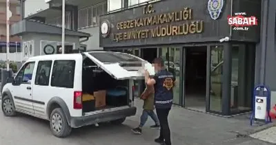 450 bin TL değerinde bakır kablo çalan zanlı tutuklandı! | Video
