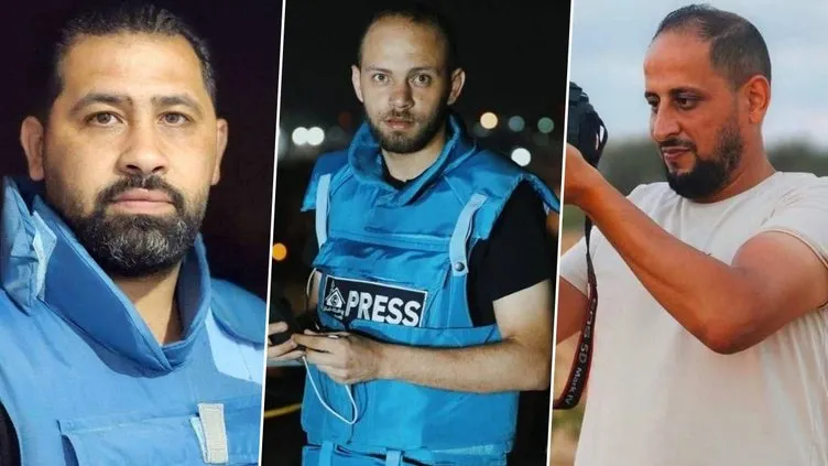 İsrail’in Gazze saldırılarından kimse kurtulamıyor! İsrail gazetecileri de vurdu!