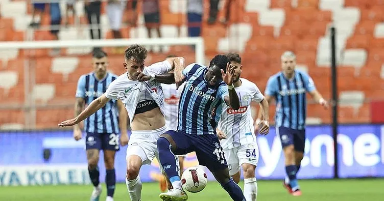 Süper Lig’de Adana Demirspor evinde Çaykur Rizespor’u mağlup etti