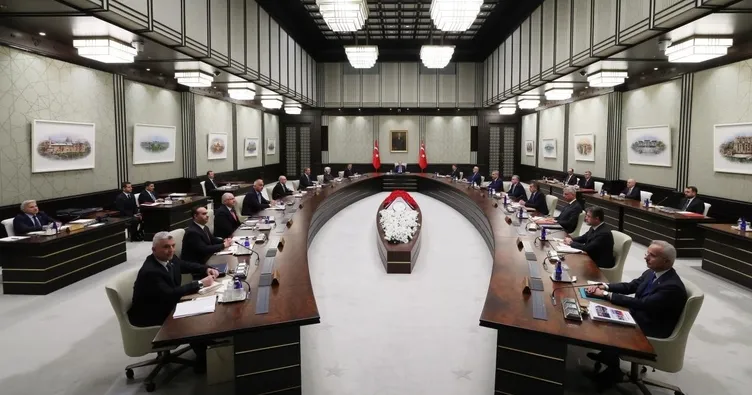 Cumhurbaşkanlığı Külliyesi’ndeki Kabine Toplantısı başladı