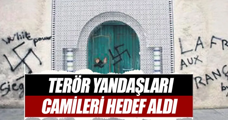 Terör yandaşları camileri hedef aldı