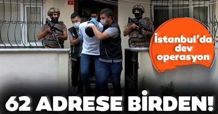 Son dakika: İstanbul’da uyuşturucu operasyonu: 75 gözaltı