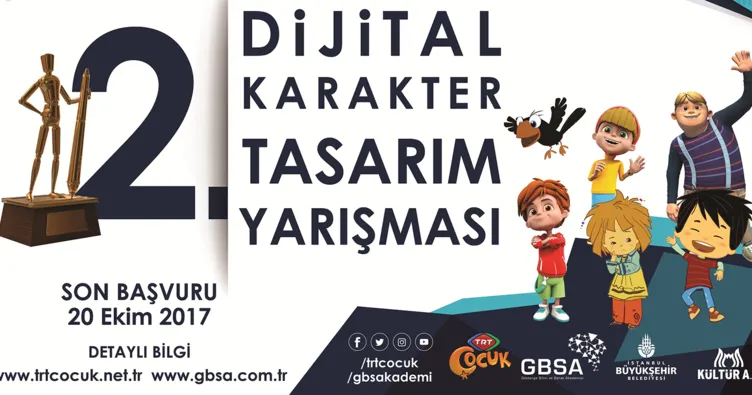 TRT Çocuk 2. Dijital Karakter Yarışması Başladı!