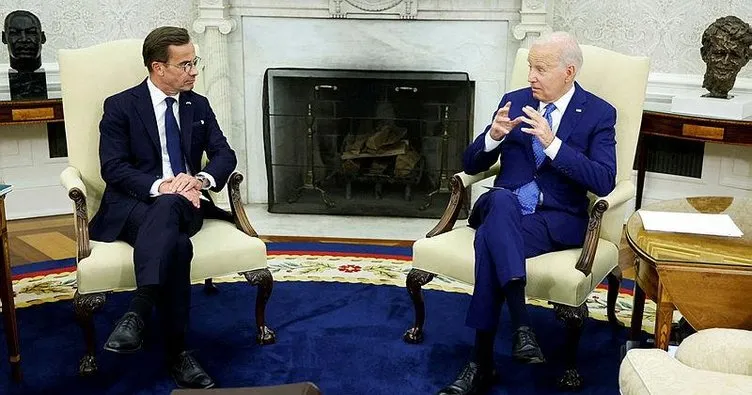 Biden ve Kristersson İsveç’in NATO’ya üyeliğini görüştü