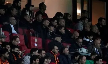 Vincenzo Montella, Galatasaray - Adana Demirspor maçını izledi