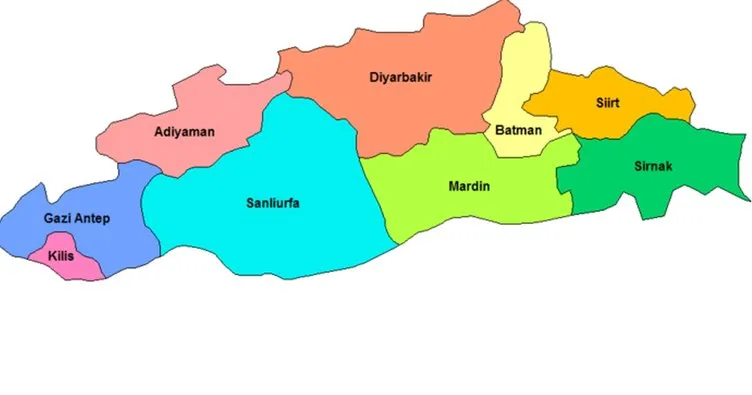 Güneydoğu Anadolu Bölgesi İlleri, Haritası, Özellikleri, Gezilecek Yerler: Güneydoğu Anadolu Bölgesi’nde Yer Alan İller Nelerdir?