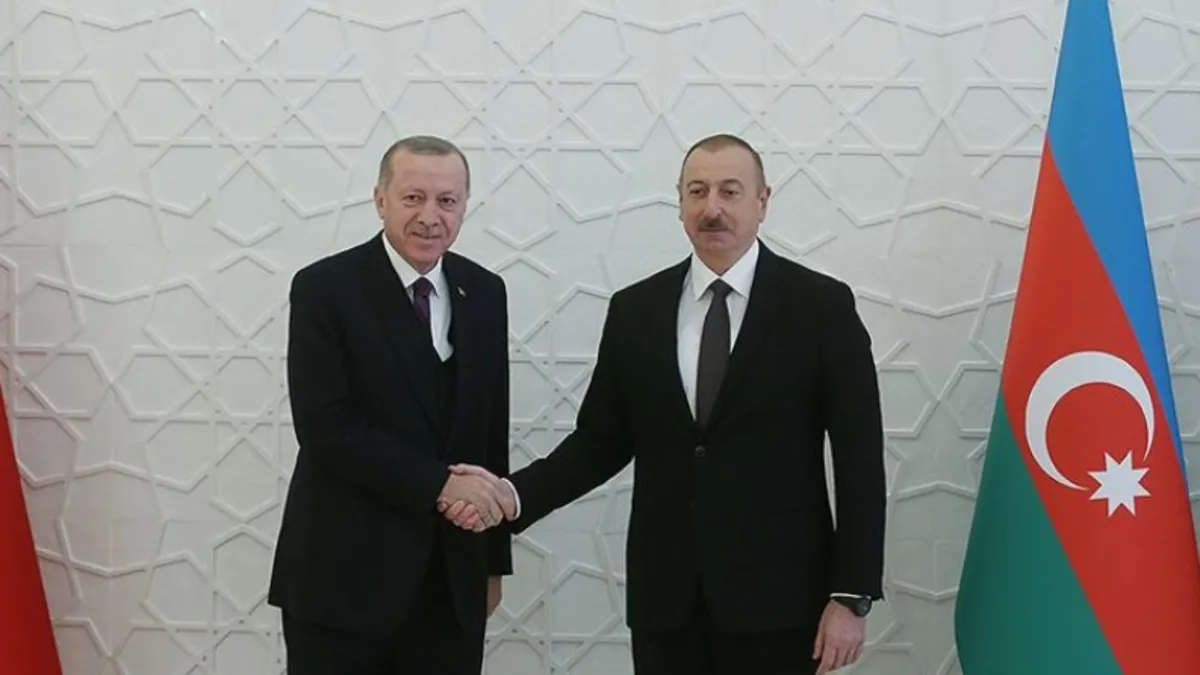 Başkan Erdoğan İlham Aliyev ile görüştü! Her alanda iş birliği mesajı Başkan Erdoğan İlham Aliyev ile görüştü! Her alanda iş birliği mesajı