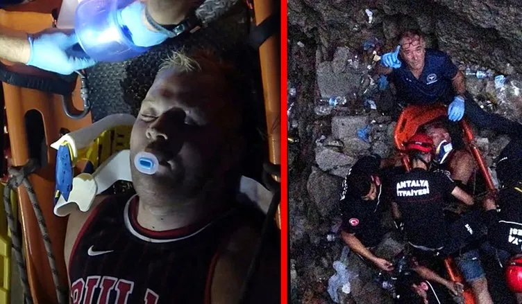 Antalya’da korkunç olay: Manzarayı izleyen turist 30 metreden aşağıya düştü!