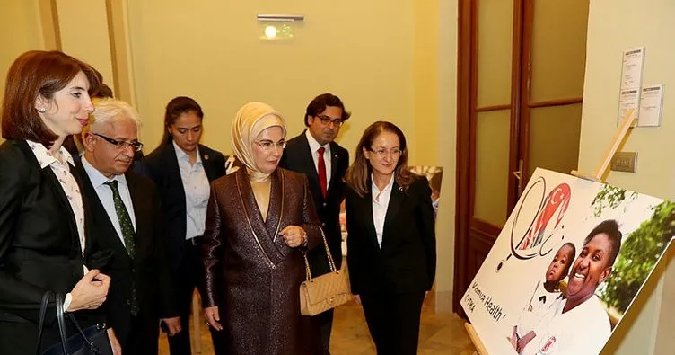 Emine Erdoğan Türk-Macar işbirliği ile gerçekleştirilen TİKA programına katıldı