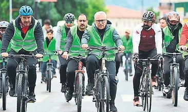 Bağımlılığa karşı pedal çevirdiler