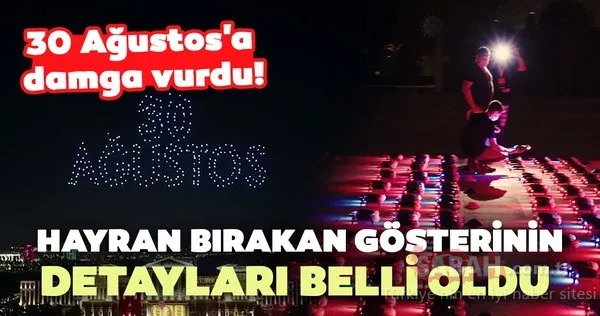 30 Ağustos'a damga vurdu! Cumhurbaşkanlığı Külliyesi'ndeki hayran bırakan gösterinin detayları belli oldu