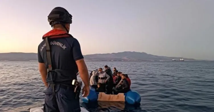 Bodrum’da 30 kaçak göçmen kurtarıldı