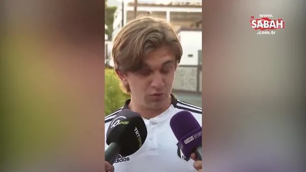 Beşiktaş'a veda eden Rıdvan Yılmaz gözyaşlarını tutamadı! | Video