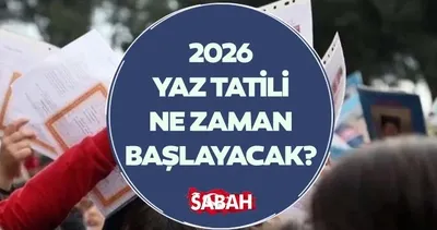YAZ TATİLİ TARİHİ 2026 | Okullar ne zaman kapanacak, karneler hangi gün alınacak? MEB takvimi açıkladı!