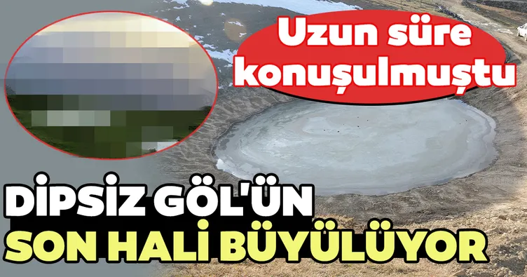 Dipsiz Göl’ün son hali büyülüyor!