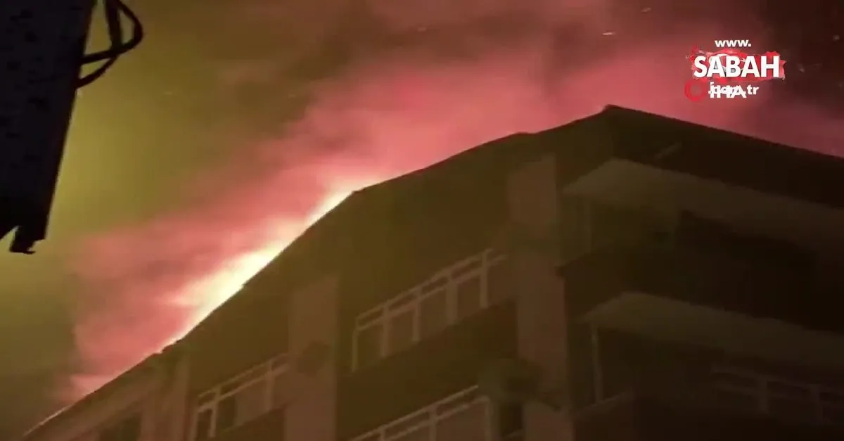 Istanbul Kagithane De Yangin Video Videosunu Izle Son Dakika Haberleri