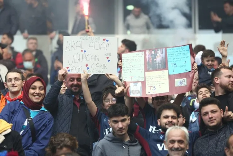 Son dakika: Trabzon'da şampiyonluk havası! Tarihi maç öncesi dikkat çeken görüntüler...