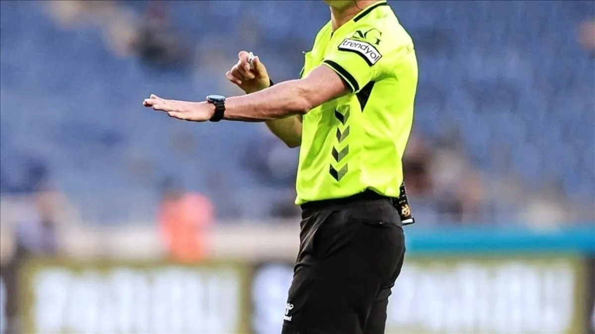 1. Lig'de 25. hafta hakemleri açıklandı!