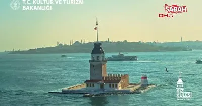 İstanbul’un incisi Kız Kulesi bugün yeniden açılıyor! İşte son hali... | Video